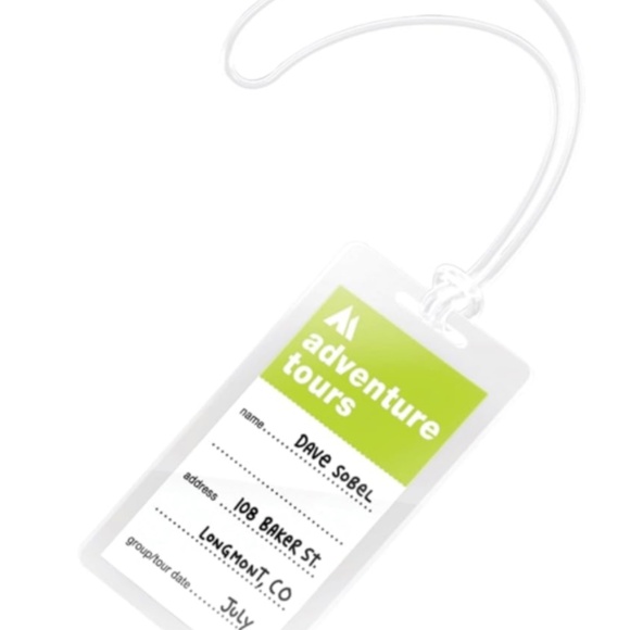 ๐ 3/$21 NEW Swingline GBC Thermal Laminating Pouches, Luggage Tag Size 25-Pack - Picture 5 of 6